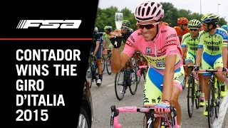 Contador Wins The Giro D'Italia 2015