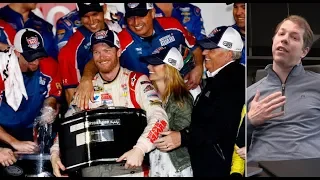 Brad Keselowski breaks down Dale Earnhardt Jr.'s 2014 Daytona 500 winning moves | NASCAR