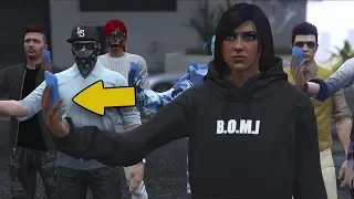 WHAT HAPPENS IF ALL PLAYERS IN SESSION CALL TO THE POLICE - GTA V