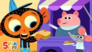 Mr. Pig & Mr. Mouse Have A Mess On Their Hands | Cartoon For Kids