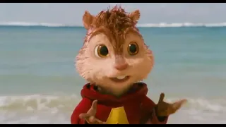 astronaut in the ocean. Alvin and the chipmunks