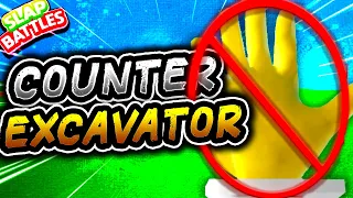 How to COUNTER the EXCAVATOR Glove 👷‍♂️ in Slap Battles - Roblox