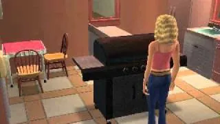 The Sims 2 - Baby barbeque