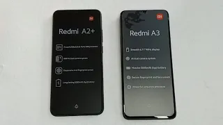 Xiaomi REDMI A3 vs Xiaomi Redmi A2+ : speed test