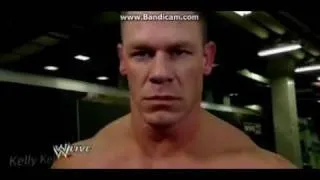 WWE Raw 1/23/12 - John Cena Epic Face Stare