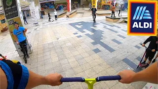 RIDING an ABANDONED SUPERMARKET INDOOR SKATEPARK! *INSANE*