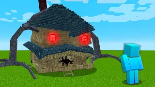 Encontré la CASA MONSTRUO en Minecraft!