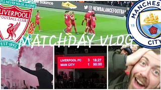 FABINHO, SALAH, MANE GOALS SMASH CITY! LIVERPOOL 3-1 MAN CITY | MATCHDAY VLOG