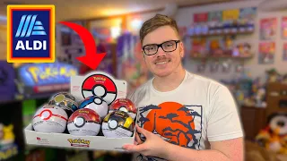 Hunting for Cosmic Eclipse Pokemon Card Tins at ALDI!