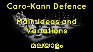 Caro-Kann Defence - Malayalam - Main Concepts and Variations - Chess MasterClass
