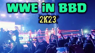 WWE IN BBD ! Wrestling In BBD Lucknow ! Utkarsh In BBD 2023 ! Babu Banardi Das Lucknow