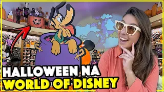 TOUR DE HALLOWEEN NA MAIOR LOJA DA DISNEY DO MUNDO - WORLD OF DISNEY DE ORLANDO