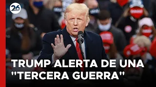 🚨 TENSIÓN MUNDIAL | Trump alerta de una "Tercera Guerra" y culpa a Biden