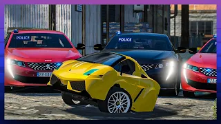 GTA 5 Roleplay - RedlineRP - SQUISHED UP LAMBO CANT DRIVE !  # 436