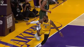 LeBron Detonates On Giannis And Then Got A Tech After Talking Sh*t To The Ref