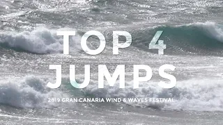 THE BEST 4 WINDSURFING JUMPS - 2019 Gran Canaria Wind & Waves Festival