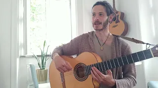 Gayatri mantra (Tina Malia) - medicine guitar tutorial