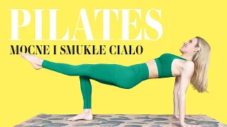 Pilates mocne i smukłe ciało | Rozgrzewka i rozciąganie | Ola Żelazo