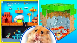 DIY Pet Mazes || Video Games Inspired Crafts For Your Rat and Hamster