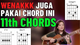 CARA MENGGUNAKAN AKORD 11 / 11th Chords (Major 11, Minor 11, Add11, Dominant 11) - SEE N SEE GUITAR