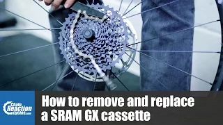 How to remove & replace a SRAM GX cassette