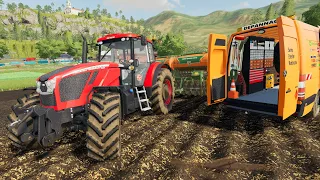 Tractor Failures and Hard day the Farm } Out of Fuel and Broken Zetor Crystal - Farming Simulator