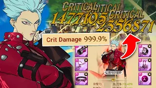 I FIXED HIM?! MAX CRIT DAMAGE UR GEAR BAN!!! | Seven Deadly Sins: Grand Cross