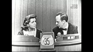 What's My Line? - Jo Stafford; David Niven [panel] (Oct 14, 1956)