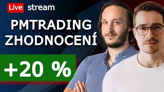 Zhodnocení PMTrading účtu v roce 2023 o 20 % - jak jsme to dokázali?