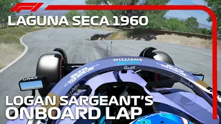 F1 2023 Old Laguna Seca | Logan Sargeant Onboard | Assetto Corsa