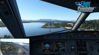 MSFS 2020 | landing in the new released Flytampa Corfu | LGKR | Fenix A320