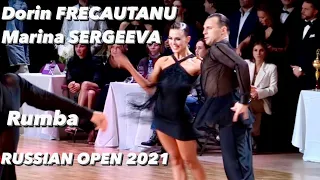 Dorin Frecautanu - Marina Sergeeva | Rumba | Russian Open Dance Festival 2021 | Professional WDC