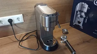 DeLonghi EC.685 м  правдивый обзор бюджетний кофе машины