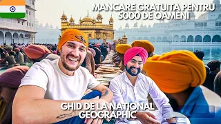 Cea mai mare CANTINA din LUME: 50.000 de indieni hrăniți GRATIS in Templul de Aur al Sikhismului!