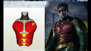 Robin Torso - Titans season 2 - Pepakura File For Sale