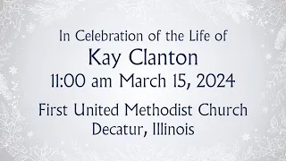 2024 03 15 Kay Clanton