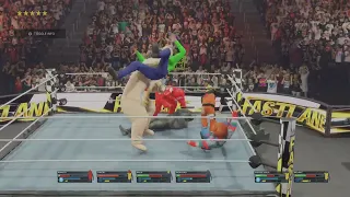 WWE 2K24 Random created superstar royal rumble part 9