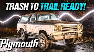 FORGOTTEN Ratty Plymouth Trailduster REVIVED After 25 Years: Will It Run Again?