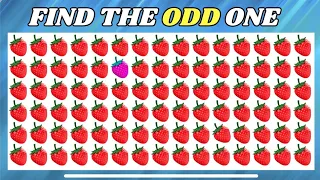 Find the ODD One Out - Junk Food Edition 🍔🍕🍩Easy Medium, Hard - 33 Levels Emoji Quiz