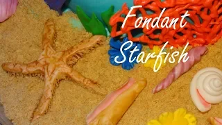 How to Make Fondant Starfish - Fondant Starfish Decoration