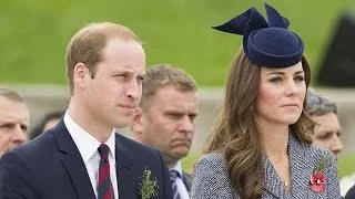 Royal Tour: Duke and Duchess commemorate fallen soldiers on Anzac day