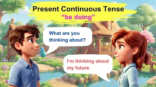 English Speaking Practice丨English Conversation Practice For Beginners丨Present Continuous Tense