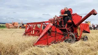 Vintage Harvest Day | Barley Harvest Season 2023