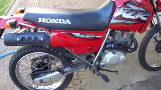 MOTO HONDA XLR 125cc ANO 2002