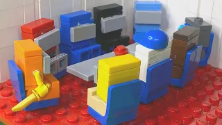 Among Us in Lego 6 - The AIRSHIP (animation)