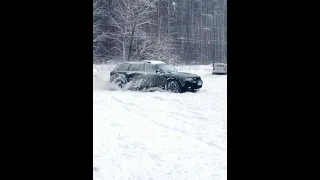 Audi a6 c5 allroad SNOW drift