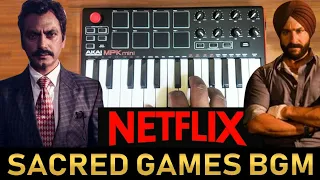 Netflix - Sacred Games Bgm Cover By Raj Bharath | Netfix Series