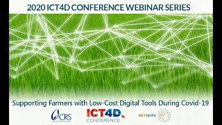 Supporting Farmers with Low-Cost Digital Tools During Covid-19