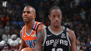 San Antonio Spurs vs Oklahoma City Thunder - Full Game Highlights February 23, 2020 NBA Season