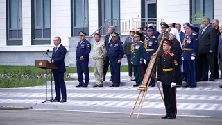 Глава Омской митрополии принял участие в открытии нового Омского военного кадетского корпуса